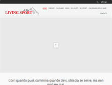 Tablet Screenshot of livingsportrimini.com